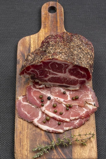 Cabeza de Lomo a la Pimienta